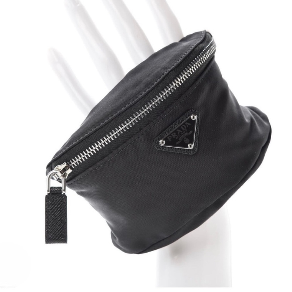 Prada Zipper Wristlet Pouch